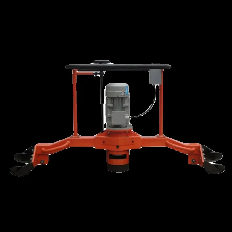 Electric profiling grinding machine for laying and welding rails, welding and repairing the rail head polishing the flat surface