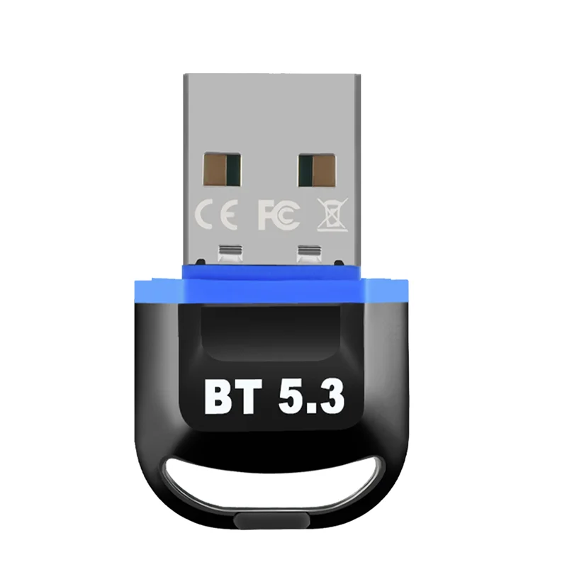 USB Bluetooth Adapter for Pc USB Bluetooth Dongle 5.3 Wireless Bluetooth Connector Receptor USB Key for Computer