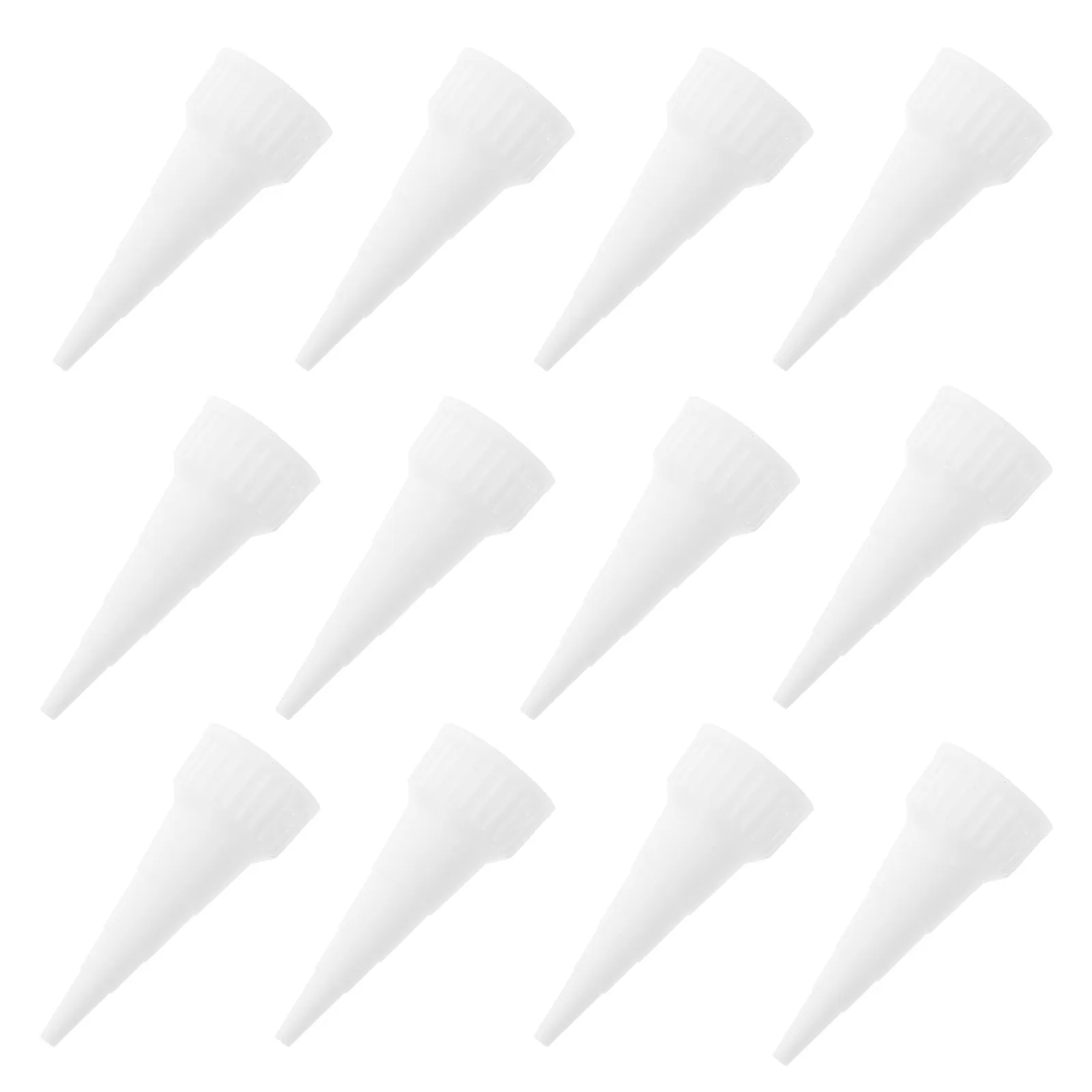 20Pcs Craft Glue Replacement Tips Precision Applicator Nozzles for Glue Tubes Fine Tip for DIY Projects Ceramic Rubber