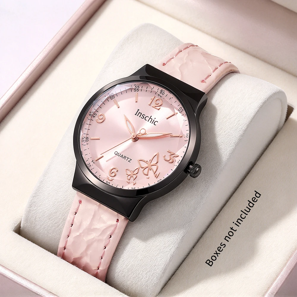 1pc Retro Fashion Versatile Women's Quartz Watch Christmas Halloween Gift