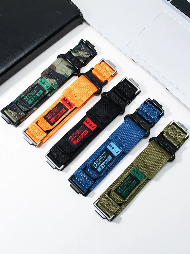 For G-SHOCK Casio Farmhouse Oak Darth Vader Sport GM2100/GBM-2100 Canvas Watch Strap
