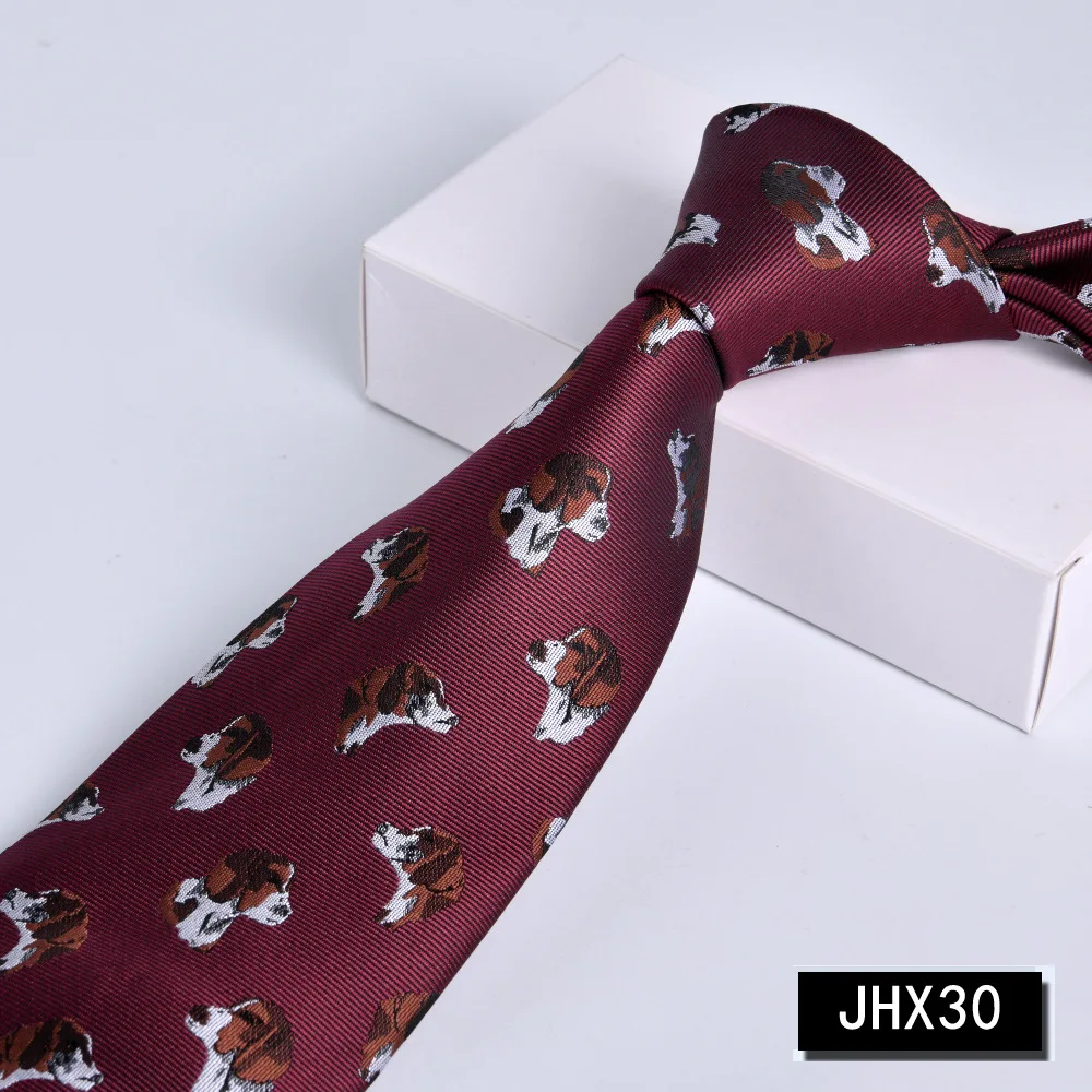 Corbata De 8CM Para hombre, corbata De boda, novio, granate, Jacquard a rayas, accesorios De vestir Para el hogar