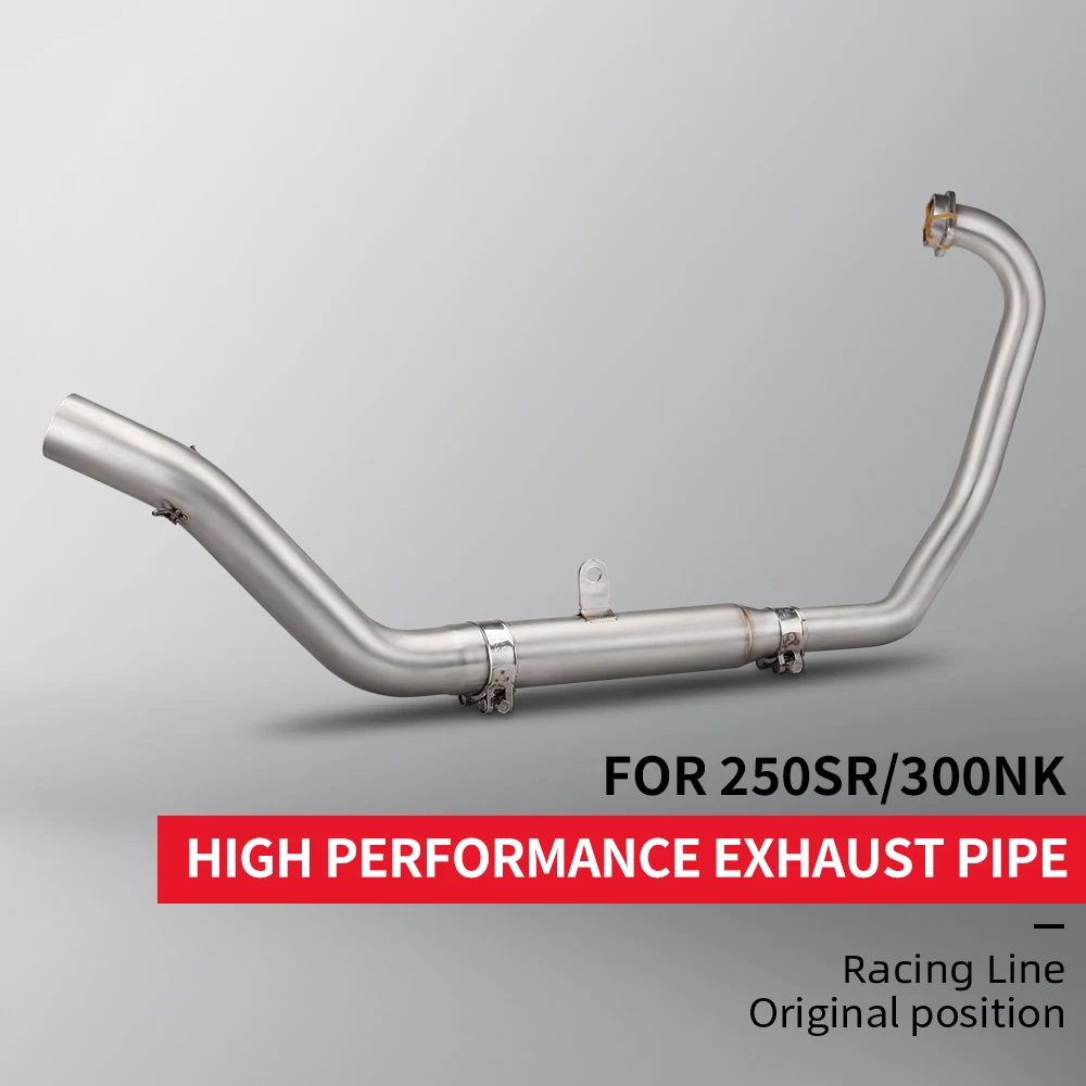 

Мотоцикл CF 250SR/300NK передняя выхлопная труба из нержавеющей стали 51 мм