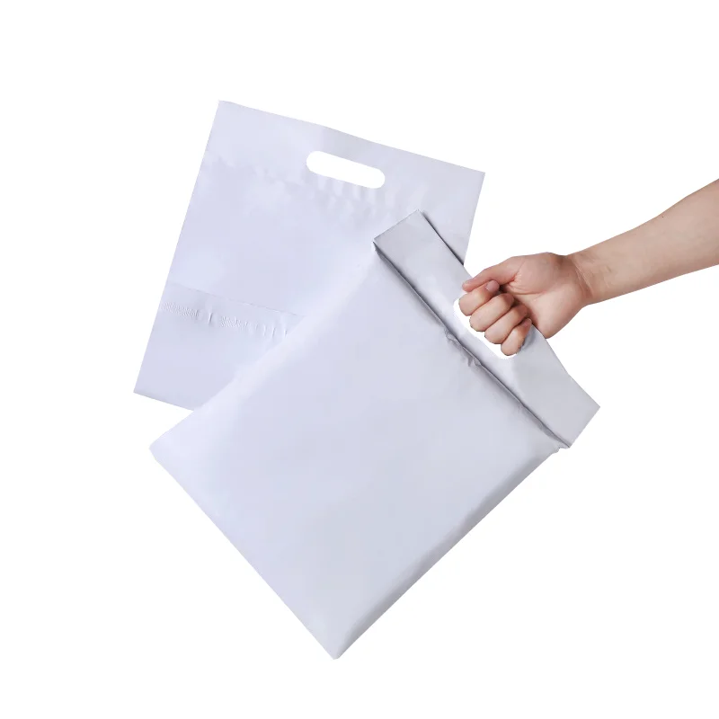 50Pcs White Poly Mailer Shipping Bags Mailing Envelopes Self Seal Post Transport Bags Thicken Courier Bag Plastic Transport Bags