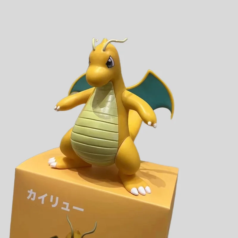12 cm Kuailong Figuur Leuke Draak PokéMon Hoge Precisie Pvc Model Anime Desktop Ornamenten 2d Collectie Geschenken Jongens meisjes Speelgoed