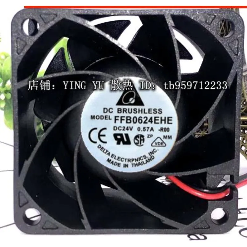 NEW CPU Cooler Fan for DELTA FFB0624EHE 24V 0.57A 6038 60*60*38MM Cooling Fan