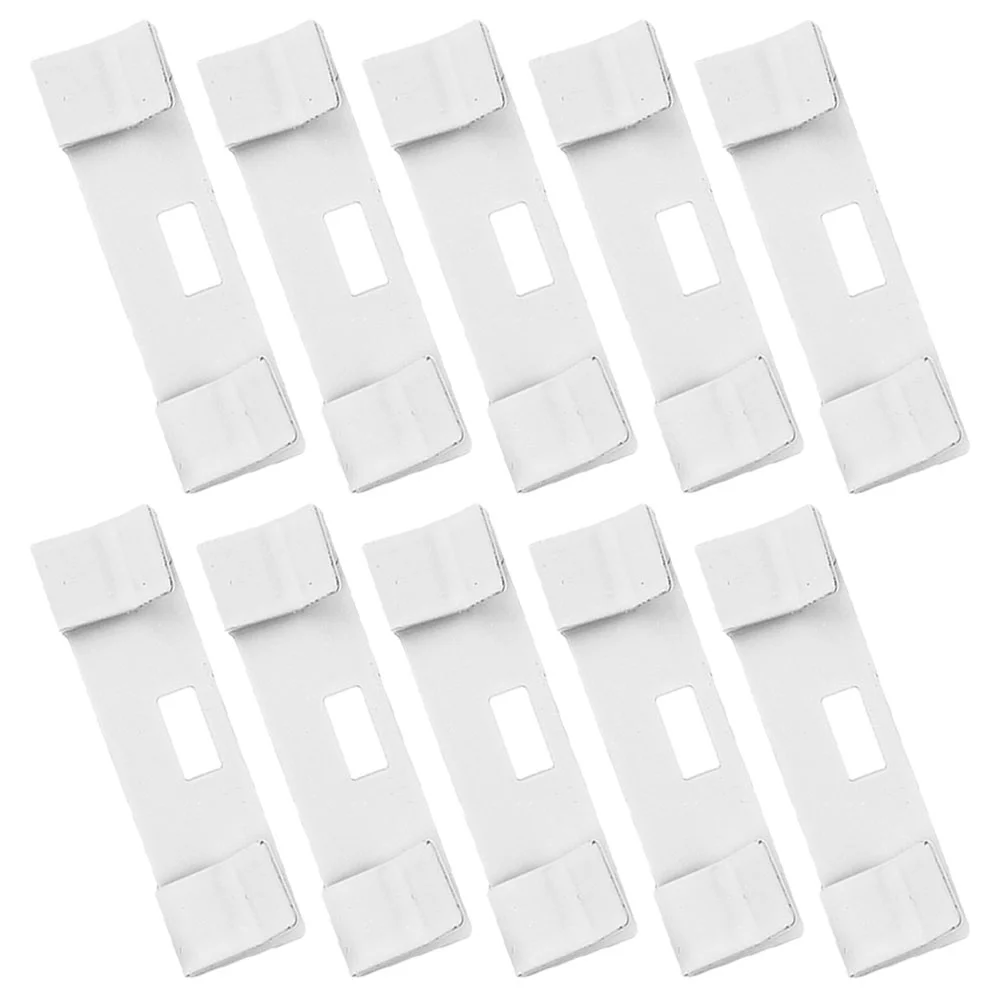 10 Pcs Vertical Shade Replacement Sheet Blind Repair Fixer Tabs For Blinds Accessory Metal Fixers Parts Clip