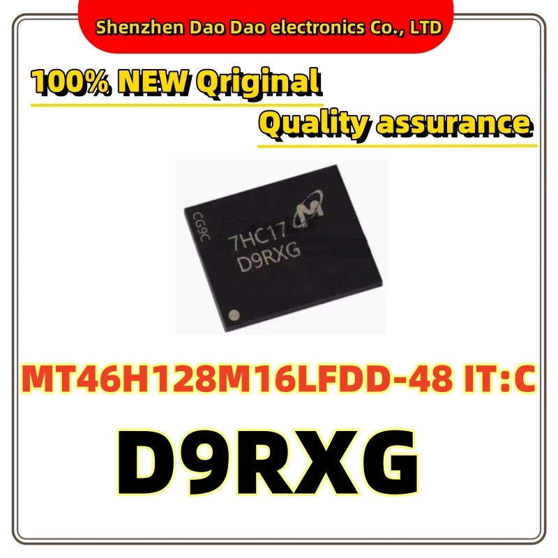 

MT46H128M16LFDD-48 IT:C silk screen D9RXG FBGA-60 memory chip new original