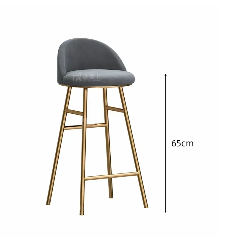 Designer Chair Kitchen Counter Stools Bar Cafe Stool High Banks Lightweight Manicure Furniture Design Barber Shop Cadeira Chairs