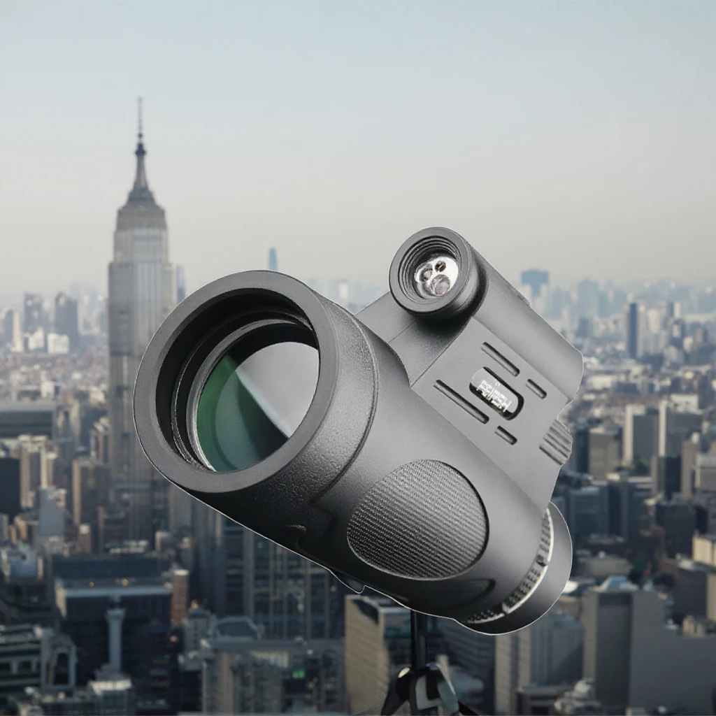 

12X50 High-Power Plastic Monocular High-Definition Mobile Phone Camera Outdoor Use Binoculars with 50mm Objective Diameter