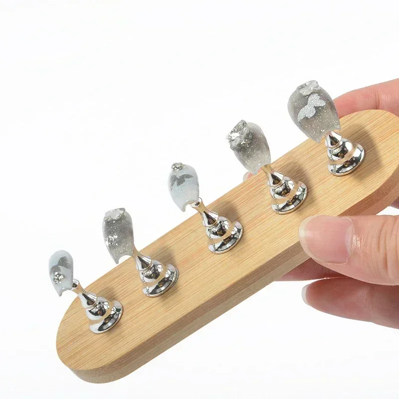 300 ชิ้นเล็บเทปกาวสองหน้าสําหรับเล็บเคล็ดลับผู้ถือ Traceless โปร่งใสเล็บ Strip เล็บปลอมขาตั้งจอแสดงผลเครื่องมือ