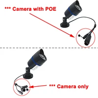 JIENUO 4K Poe Camera Outdoor Onvif Waterproof IP Security Night Vision Video Audio 4MP 5MP 8MP Bullet HD Home Cam Surveillance 6