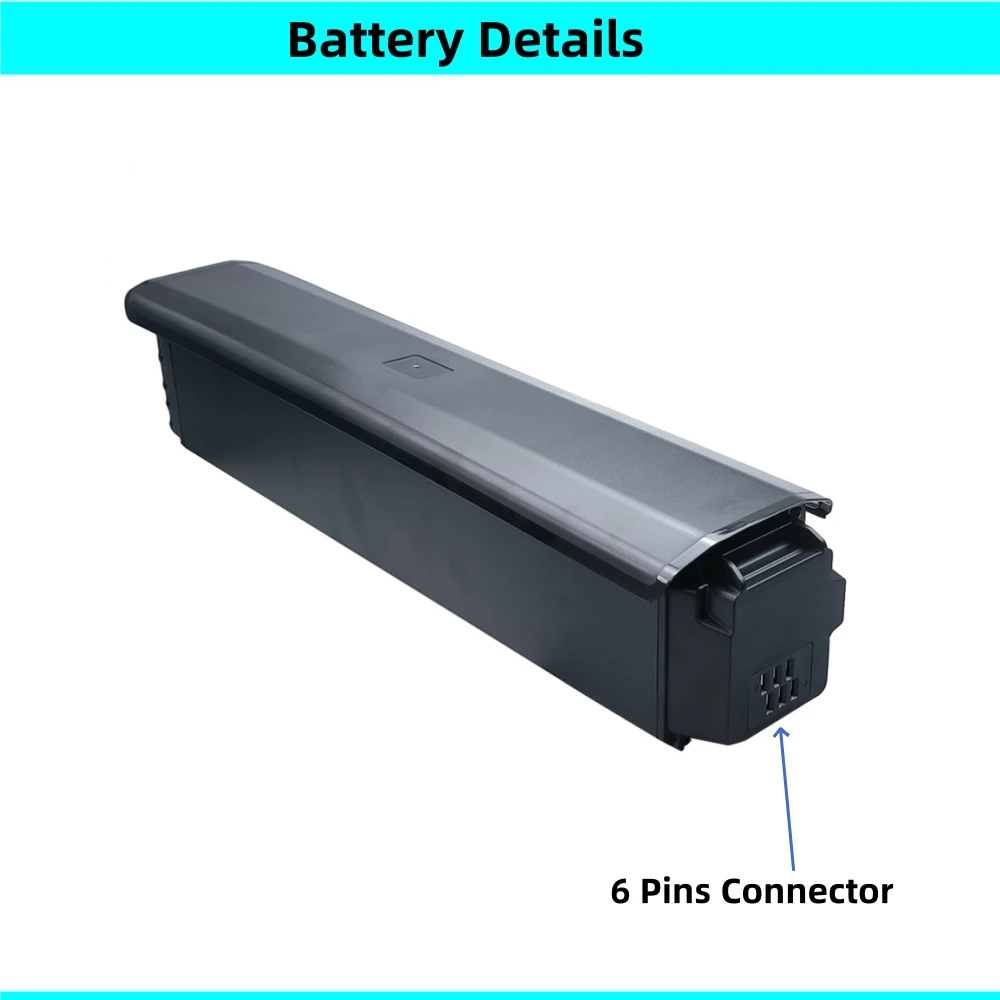 48V Fat Tire Bike Frame Hidden Ebike Battery 48V 15Ah 17.5Ah 52V 15Ah 17.5Ah for EM10 cyktrac M510 M600 E-bike Battery 750w