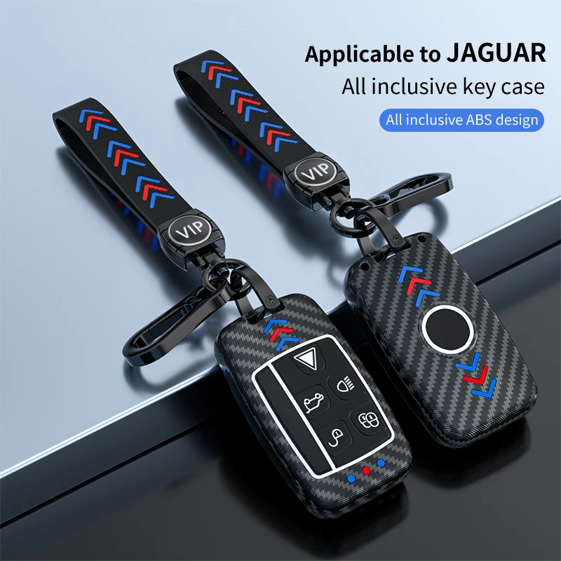 

1PCS ABS Car Key Case Shell Cover Holder For Land Rover Range Rover Discovery 5 Sport For JAGUAR XE XF XJ F PACE Key Accessories