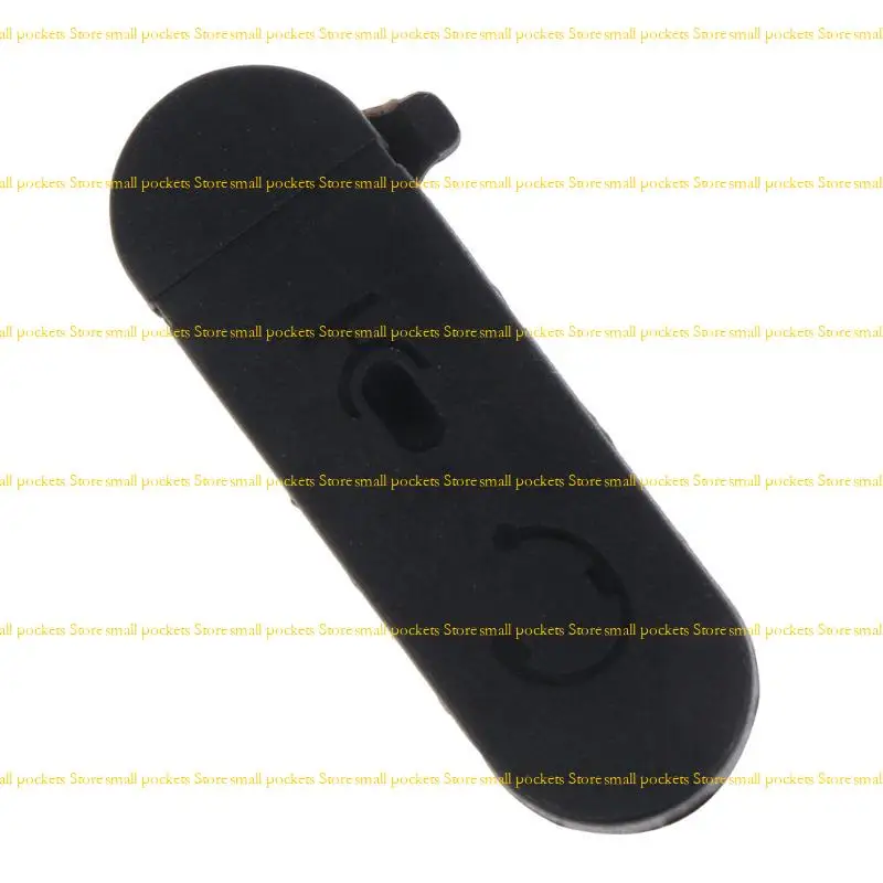 R1WD Penutup Samping Tahan Debu Headphone untuk XIR P3688 DEP450 CP200D DP1400 Walkie Talkie Aksesori Konektor Pemrograman Portabel