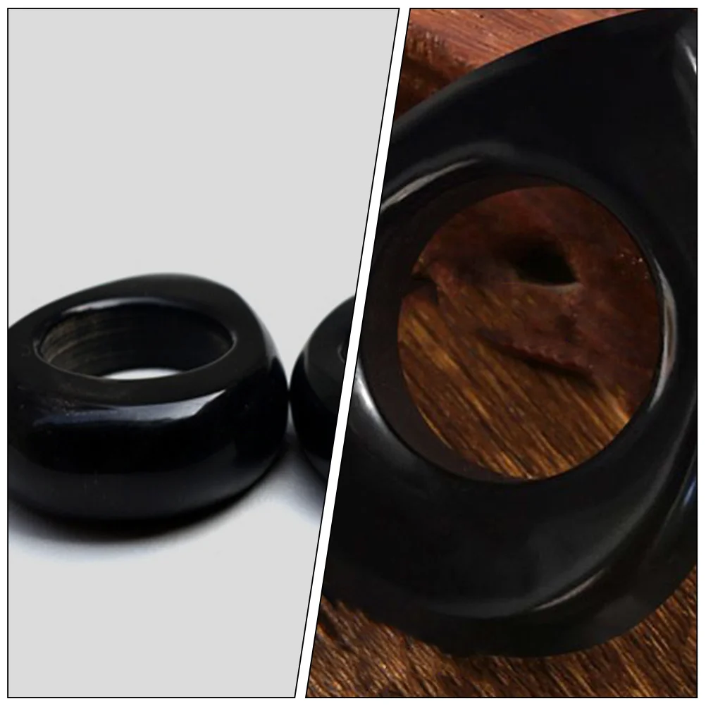 

Массажное кольцо с бычьим рогом, массажер для акупунктурных точек рук, домашний портативный массажер для соскабливания мышц ног, инструмент для релаксационного массажа