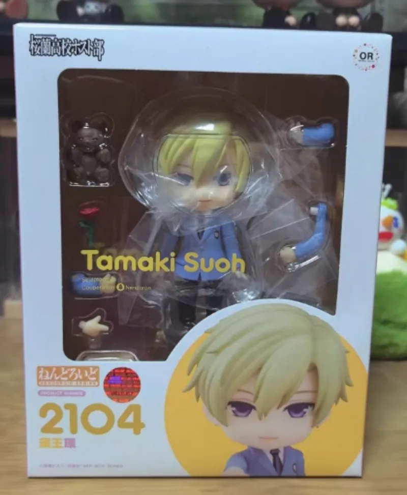 

In Stock Original GSC Nendoron #2104 Ouran High School Host Club Tamaki Suou 10cm Figure Ornaments Gift Cartoon Anime Movable
