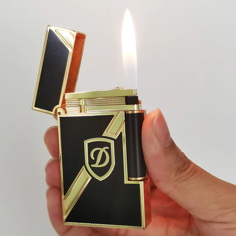 

Unusual Cigarrete Lighter Metal Lacquer Rfill Gas Cigarret Tobacco Smoking Gadgets Man Fathers' Day Gifts