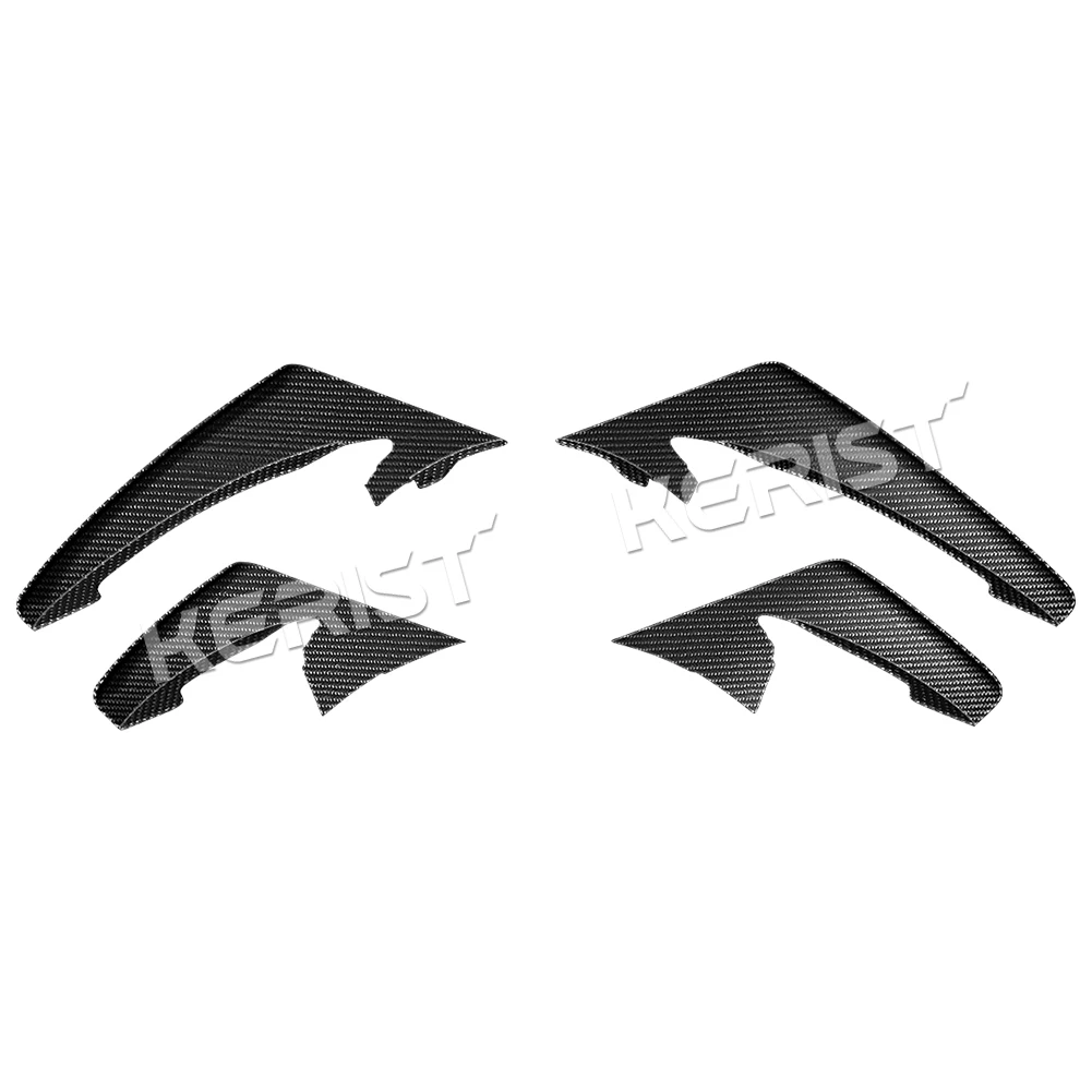 Dry Carbon Fiber 4pcs Front  Splitter Trunk Spoiler Wing For McLaren Artura 2021-up Edition Rear Wing