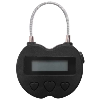 Smart Tijd Lock Lcd Display Tijd Lock Usb Oplaadbare Tijdelijke Timer Hangslot Reizen Elektronische Timer