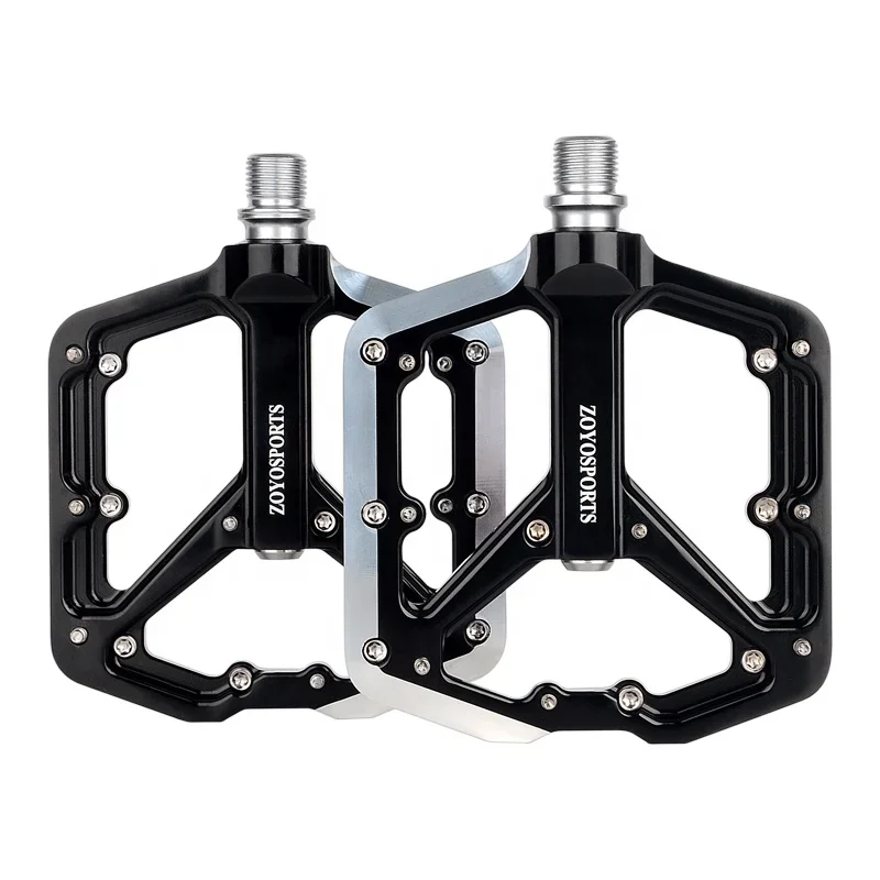 

-Guaranteed Black Widen Tread Surface Waterproof MTB Road Bicycle Parts Lightweight CNC Aluminium Alloy Roof Adult Bike Pedal