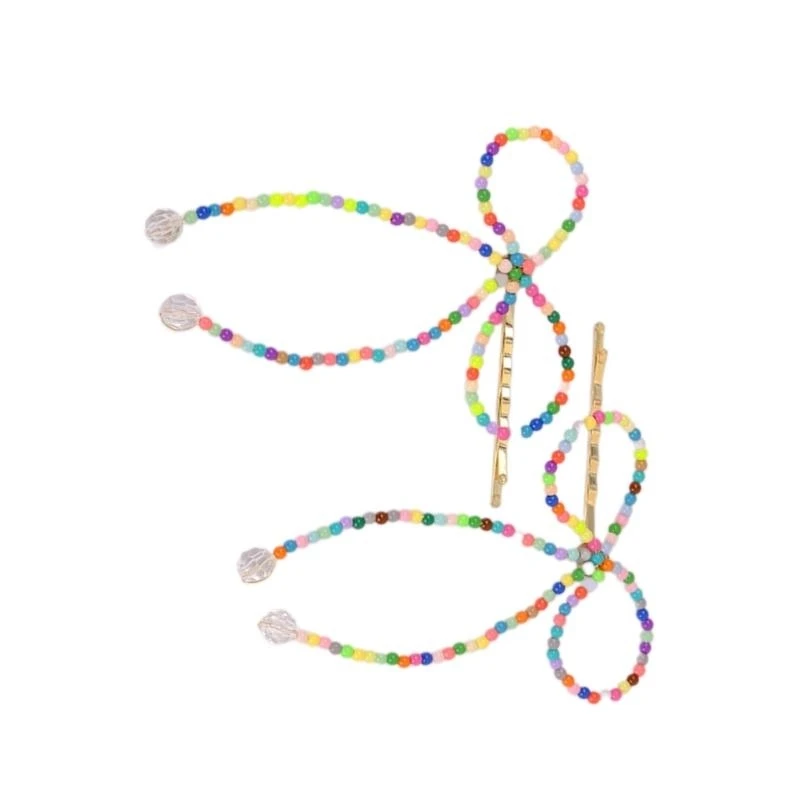 

Imitation Pearls Bowknot Hairpin Stylish Butterfly Bow Barrettes Delicate Hair Accessories for Women Hairs Decoration 15UB