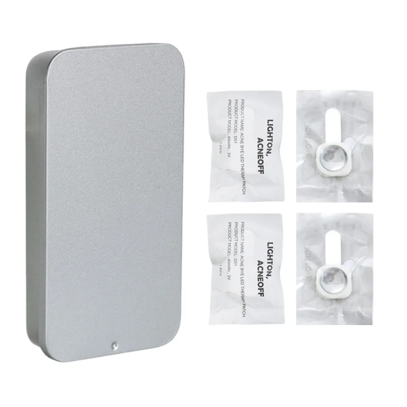 Trend 2025 Hydrocolloid Acne Pimple Patch Machine Mini Electronic Led Red & Blue Light Acne Therapy Patch
