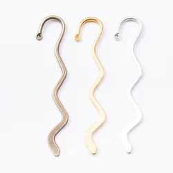 Creative Wave Bookmarks Diy Retro Decoration Holder Book Mark School Office Stationery Supply Reading Accessories Students Gifts