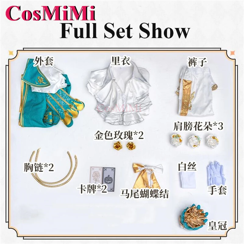 CosMiMi الهوية الخامس جوزيف ديسولنييه/المصور تأثيري حلي كريسوفورون وسيم زي كرنفال لعب الأدوار الملابس