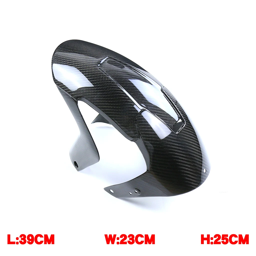 For Aprilia RSV4 Tuono V4 1100 2021 2022 2023 2024 Real Carbon Fiber Front Fender Racing Splash Mudguard Motorcycle Accessories