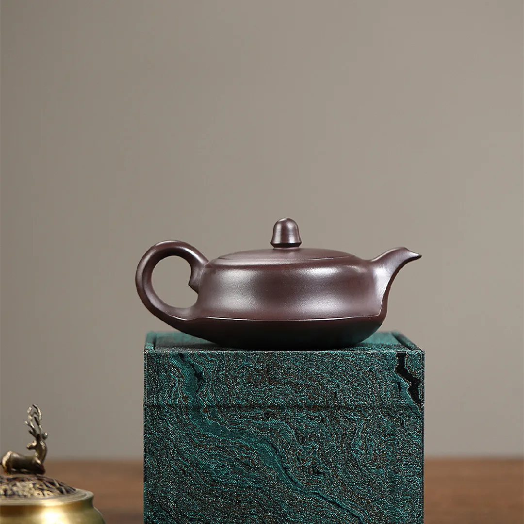 High Quality Yixing Zisha Teapot Ore Baimu Purple Clay Ingenious Handmade Classic Practical Origin