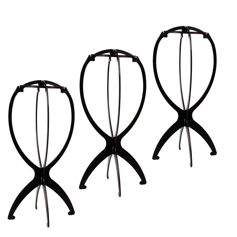 

5Pcs Wig Stand Wig Holder Portable Wig Stand Folding Wig Holder Wig Display 13.7 Inch Tools Travel Wig Stand For All Wigs