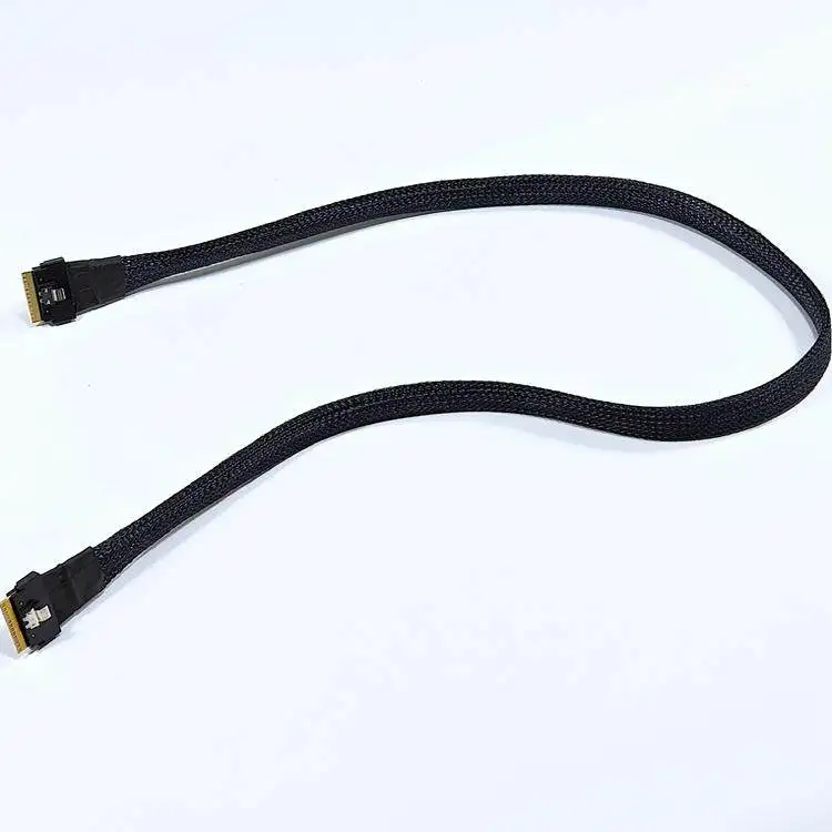 50cm 55cm 75cm Oculink /MCIO /SlimSas Data Extension Cable PCIE 5.0 /4.0 Adapter Cable for EGPU External Graphics Card Expansion