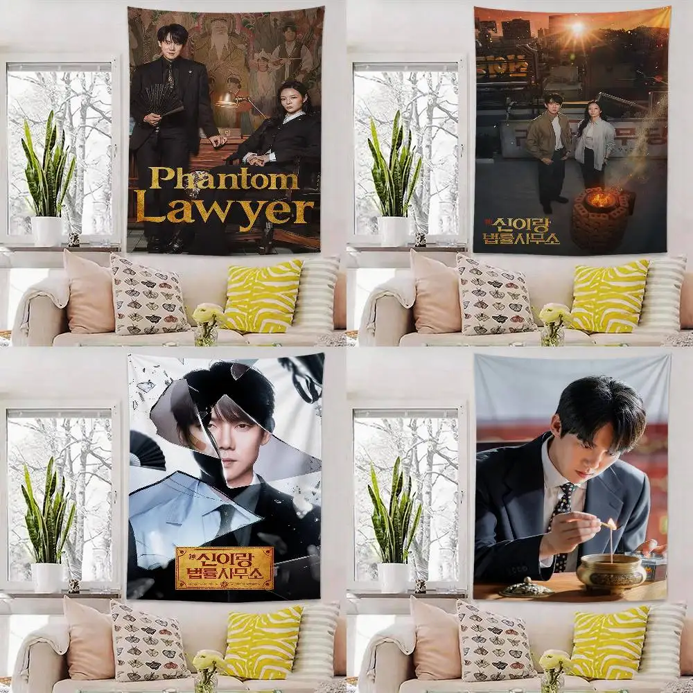 

Kdrama P-phantom lawyer Flag Digital Printing Banner for Garage Wall Out Door Decoration