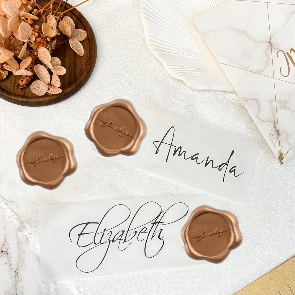 30 ชิ้น/เซ็ต ลัคกี้ เลิฟ มี ทै - Wax Seal Stamp Set บทวิจารณ์และราคา