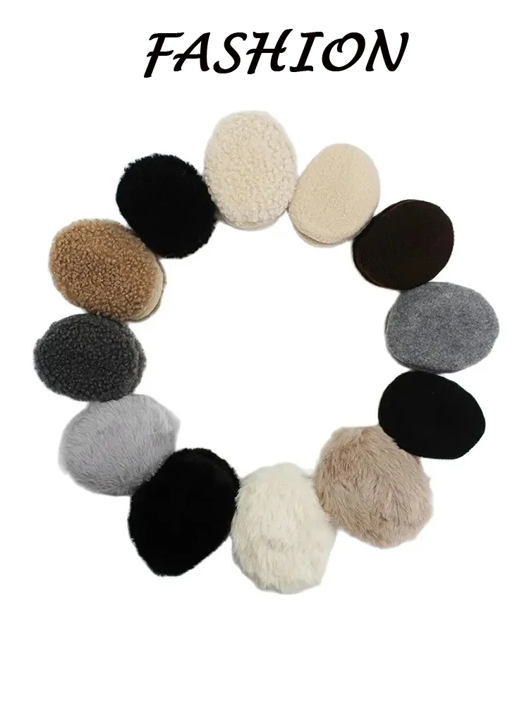 M Polar Fleece Earmuffs Men Women Winter Solid Color Warm Split Type Earmuff Outdoor Cycling Skiing Warmer Earflap Ear Covers — zdjęcie 2