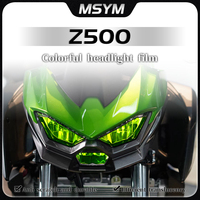 Instrument film Headlight taillight film Transparent protective sticker film accessories For Kawasaki Z500 Z 500 z500 z 500 2024