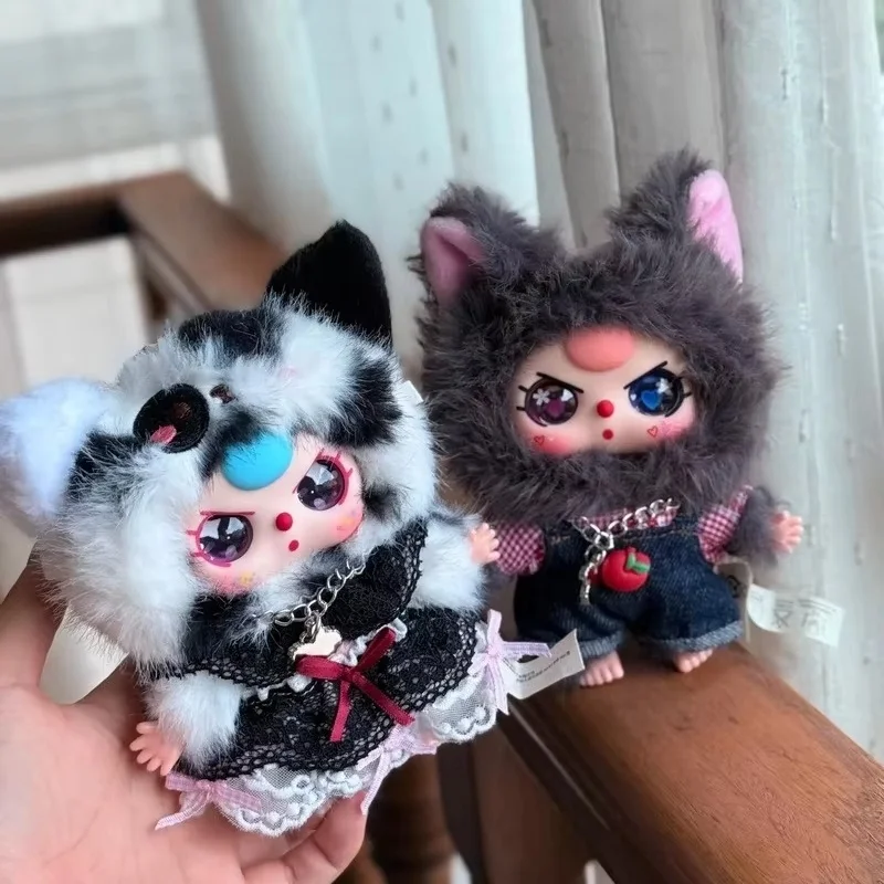 

【In Stock】2025 New Baby Three Cute Creative Cat Dog Plush Blind Box Pendant Toy For Trendy Blind Box Series Decoration Toy Gifts