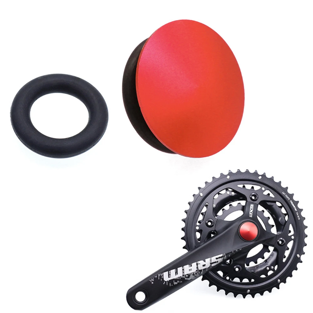 Aluminum Alloy Road Bicycle Crankset Cap Hollow Crank Cover Cycling Accessories