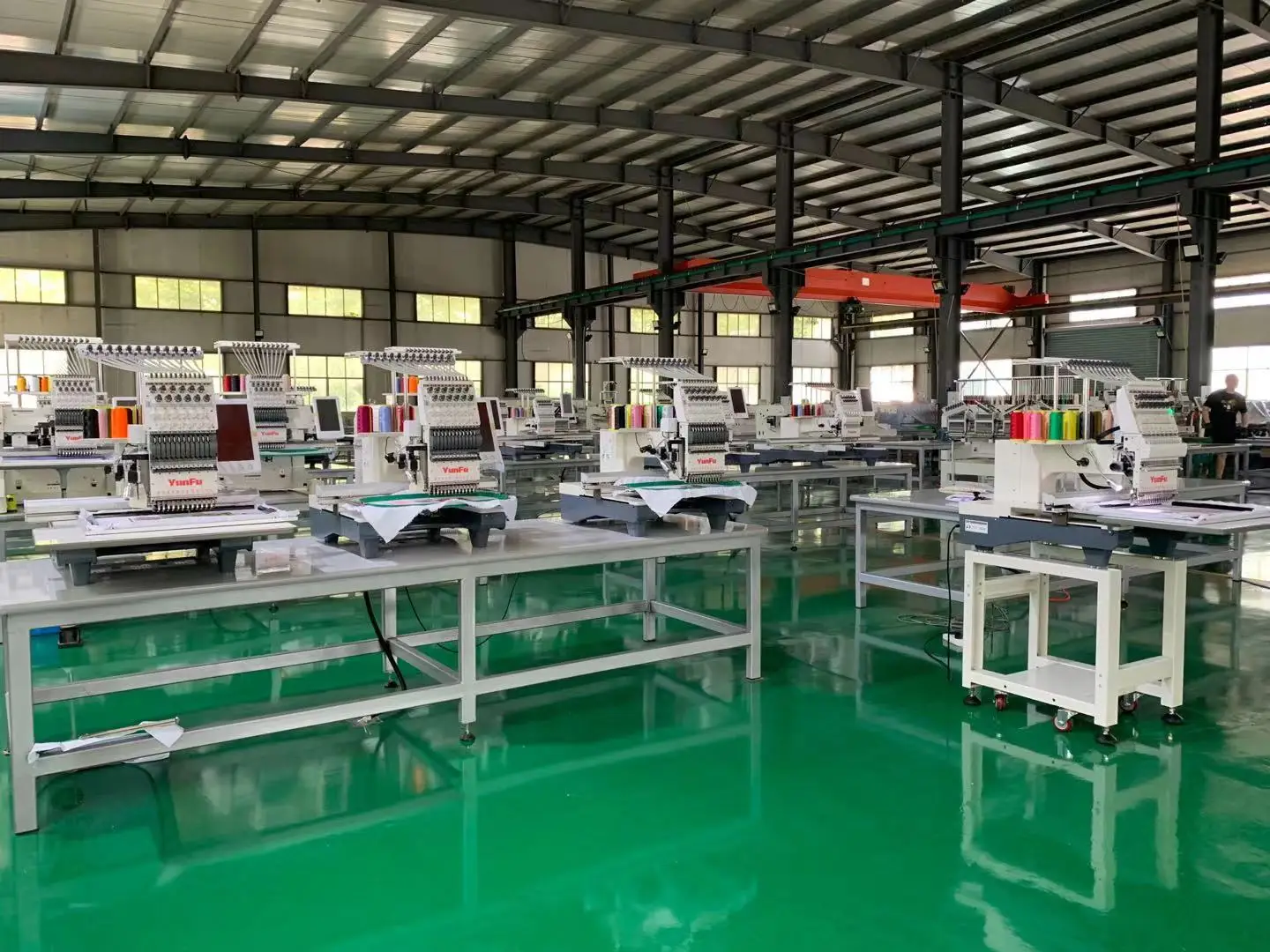 New Dahao Cap Flat Garments Computerized Embroidery Machine 1200 RPM High 400x600mm Embroidery Area Multifunctional Commercial