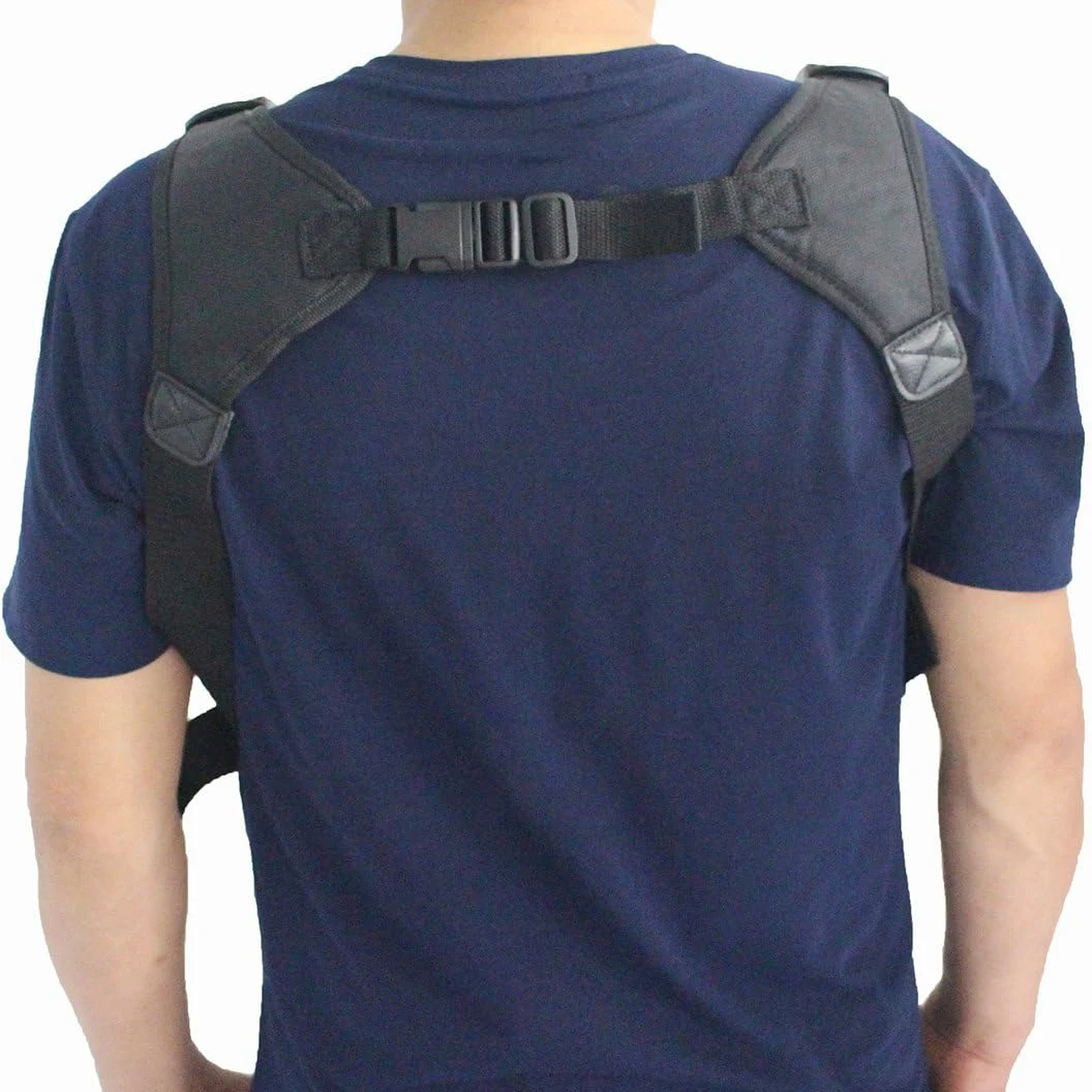 Universal Radio Harness Peito Rig Bag, Coldre Ombro Colete, Pacote de bolso, Rádio em dois sentidos, Polícia Contato Dispositivo Acessórios