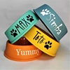 Personalized Pet Bowl Stylish Pet Accessor Plastic Dog Food & Water Bowl Perfect for Your Unique Pet's Needs Gift Cat Bowls 1