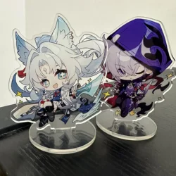 10CM Game Honkai: Star Rail Figures Feixiao Acrylic Stands Moze Lingsha Character Model Plate Desk Decor Standing Sign Toys