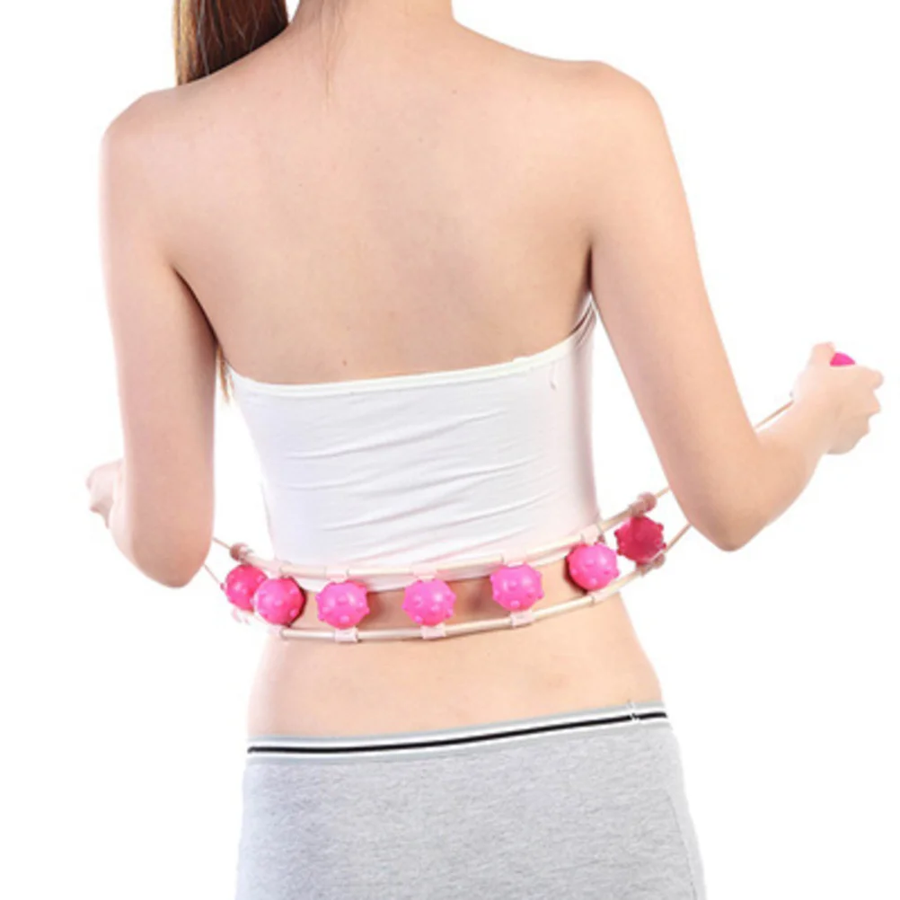 

1pc Ball For Neck Back Shoulder Waist Portable Self Massage Tool Body Pain Relief Stress Relaxation Ball Back Roller Massager