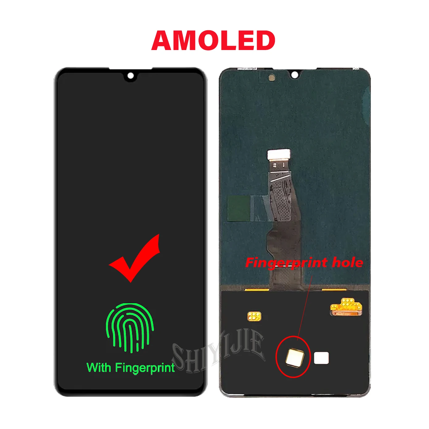 Pantalla AMOLED para Huawei P30 LCD reemplazo de la pantalla táctil para Huawei P30 LCD ELE-L29 ELE-L09 ELE-AL00 montaje del digitalizador Lcd