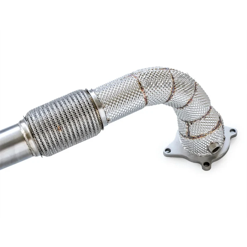 Afbeelding 5: High-flow uitlaatpijp Q3 2.0T 2.0T 2011-2018 Performance uitlaat downpipe met hitteschild