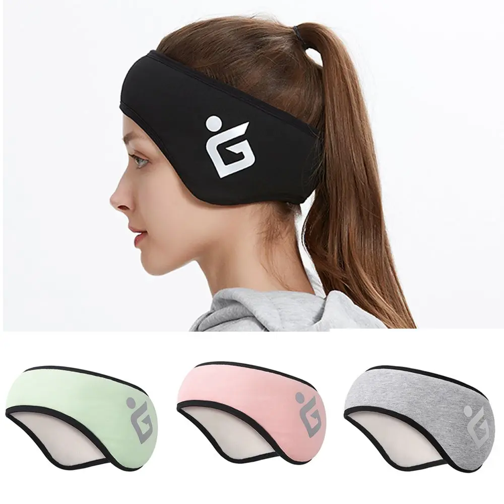 Outdoor Winter Fleece Ear Warmers Sport Headband Men/Women Cycling Skiing Workout Yoga Running Riding Warm Earmuffs Headband