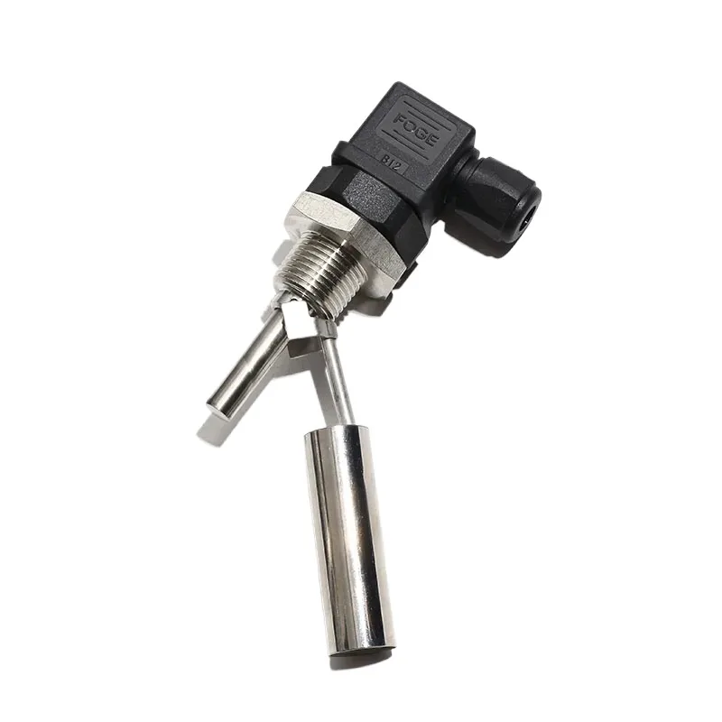 Stainless Steel Side Mount Float Level Switch, Duck-billed Type Liquid Level Sensor for Water/Oil Tank, DN15 DN20 DN25 Thread Co
