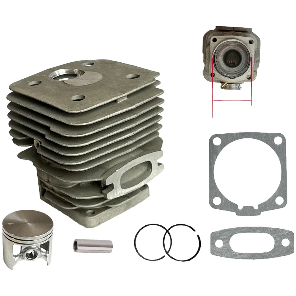 H395 Chainsaw Cylinder Set 56mm  FOR PISTON  H395XP Cylinder Assembly 13 Piece Cylinder -Piston Kit For Chainsaw
