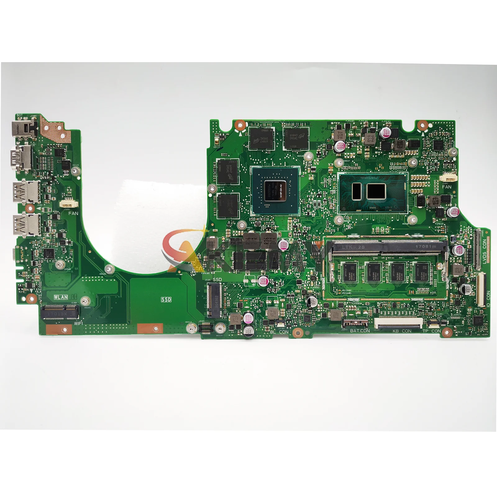 UX510UX Laptop Motherboard Für ASUS ZenBook UX510UX U5000U V510U UX510UXK UX510UWK UX510UW UX510U Mainboard Mit I3 I5 I7 CPU